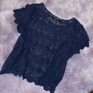 Forever 21 Crocheted Top